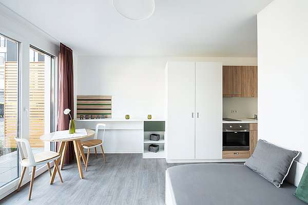 1-room apartment Frankfurt